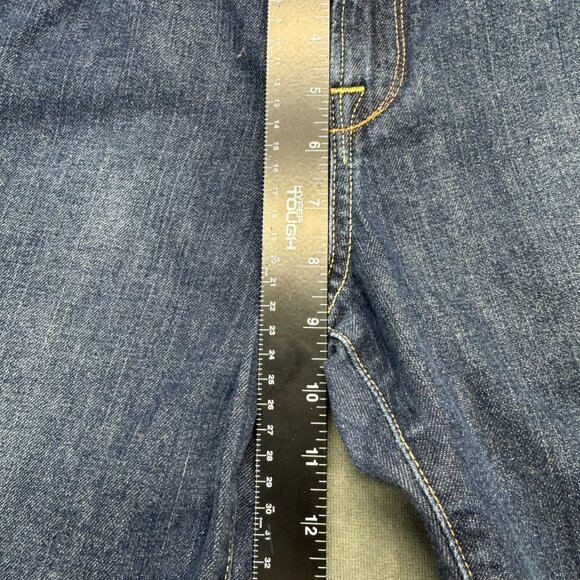 Lucky Brand Gene Montesano Bootcut Jeans Womens 14 Long Dark Wash - Picture 8 of 12